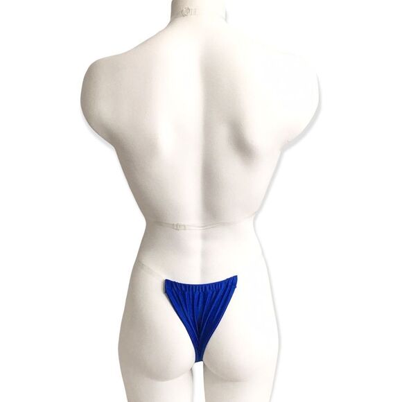🆕No Tan Line Blue Brazilian Bikini - Picture 2 of 6